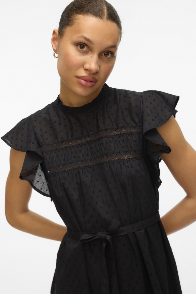 VMTRINE SL SHORT LACE DRESS WVN GA 10325244 Black